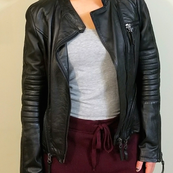 Zara Leather Jacket - Never Been Worn - Picture 1 of 5